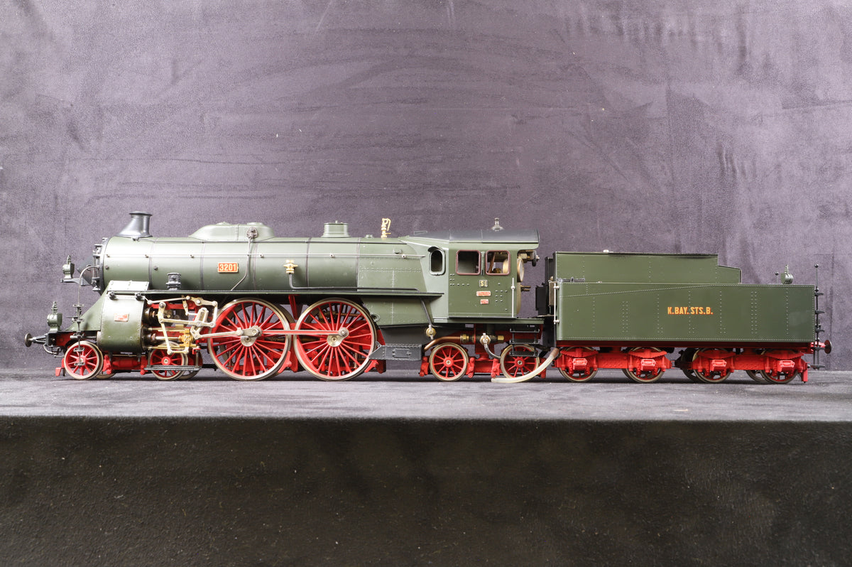 Aster Gauge 1 (Factory-Built) Live Steam Bavarian State Railways BAY.S2/6 No. 3201