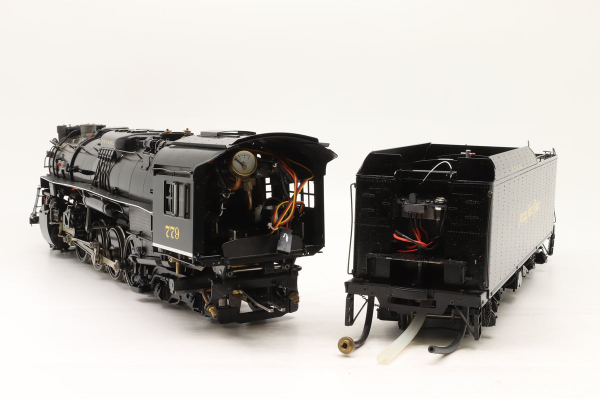 Aster Gauge 1 Live Steam (1:32) Nickel Plate Road Berkshire 2-8-4 No. 779 RC Fitted