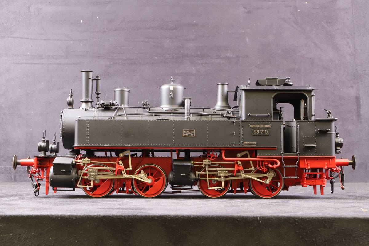 Peter Wagner/Adler Gauge 1 (Factory-Built) (Electric) DR BBII / DB98 Tank Locomotive 0-4-4-0 No. 98 710