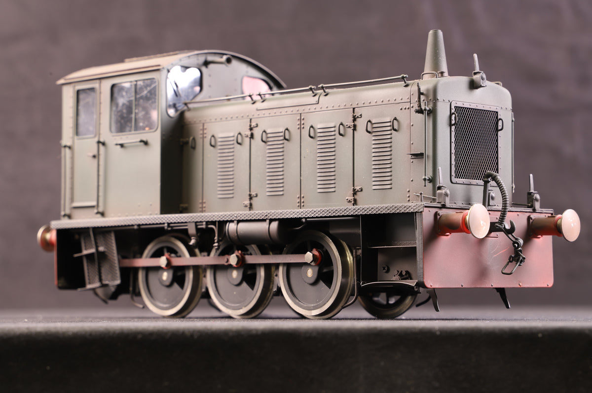 Bachmann Brassworks / Sancheng Gauge 1 Class 04 Diesel Shunter Green, DCC Sound &amp; Weathered