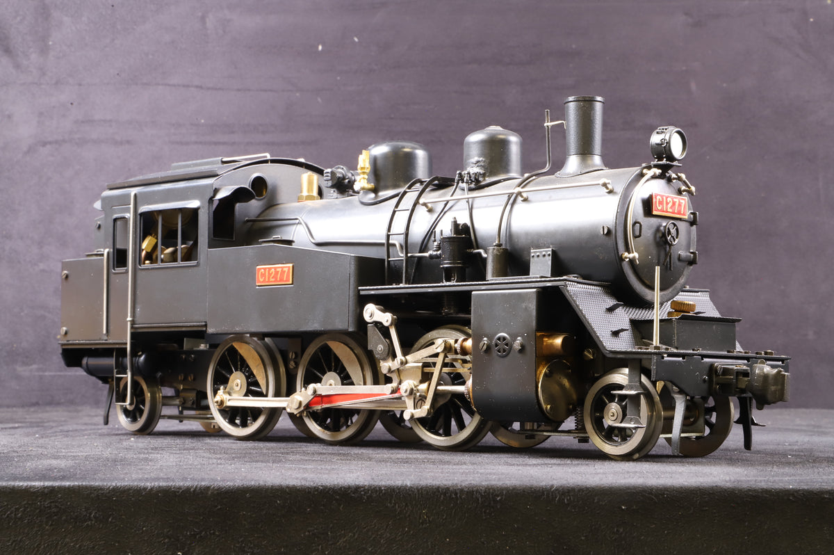 Aster Gauge 1 Live Steam J.N.R C1277 2-6-2, Japan National Railways Black