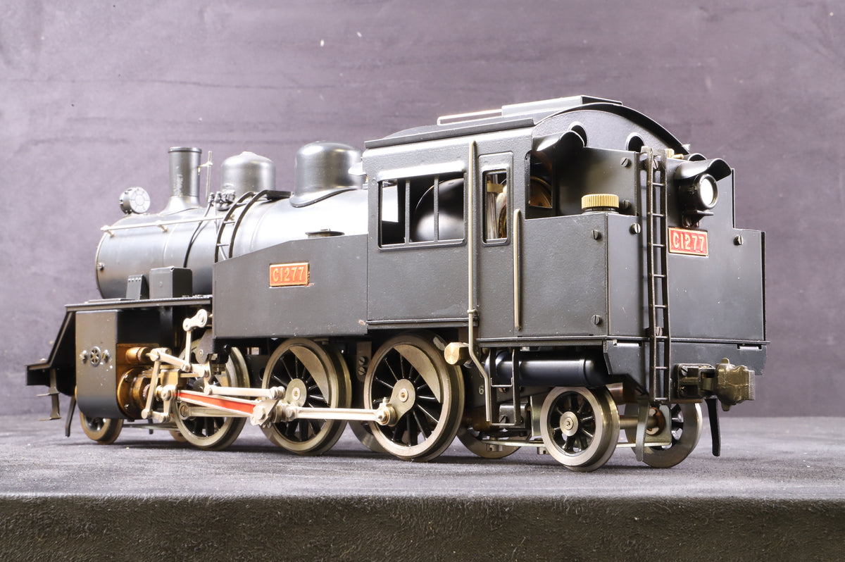 Aster Gauge 1 Live Steam J.N.R C1277 2-6-2, Japan National Railways Black
