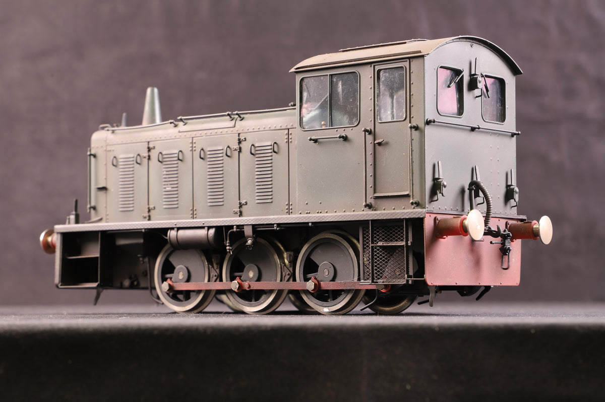 Bachmann Brassworks / Sancheng Gauge 1 Class 04 Diesel Shunter Green, DCC Sound &amp; Weathered