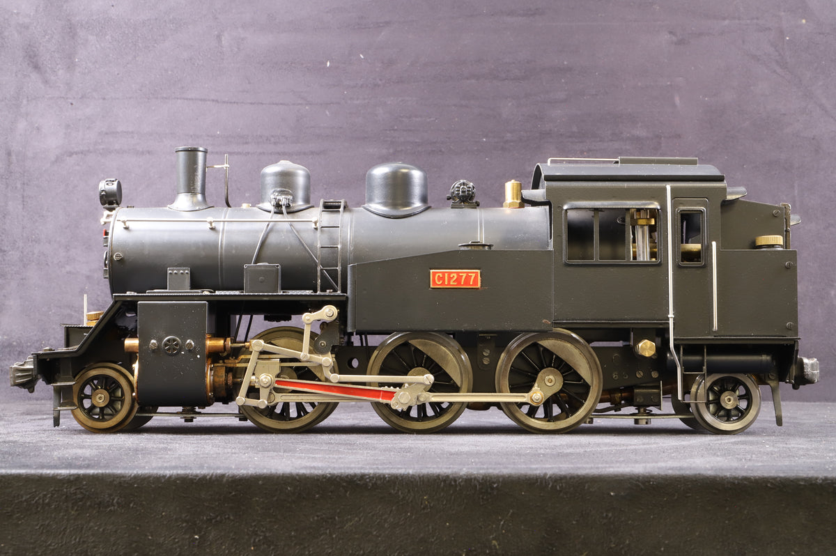 Aster Gauge 1 Live Steam J.N.R C1277 2-6-2, Japan National Railways Black