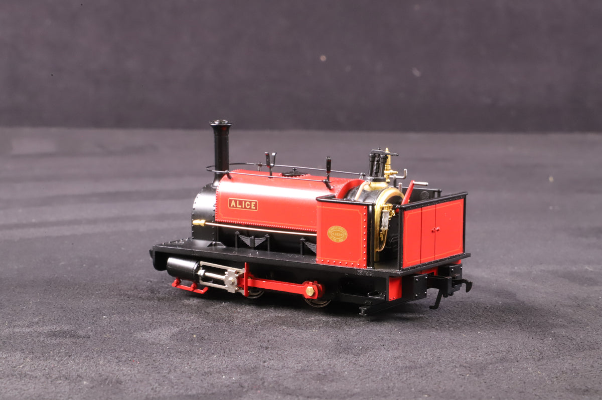 Bachmann Finescale Narrow Gauge Seven Quarry Hunslet 0-4-0 &#39;Alice&#39;, DCC Sound