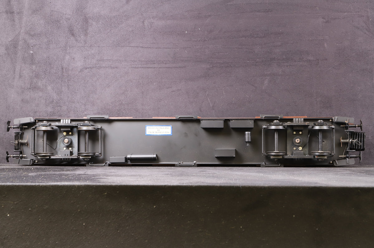 J&M Models Gauge 1 CIWL 'Golden Arrow' Baggage Car No. 1271