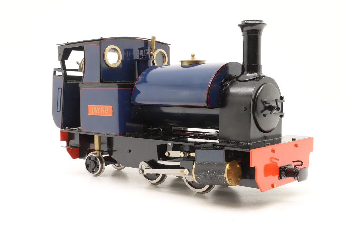 Accucraft 16mm (45mm Gauge) Live Steam 'Jayne' 0-4-2 Lined Blue