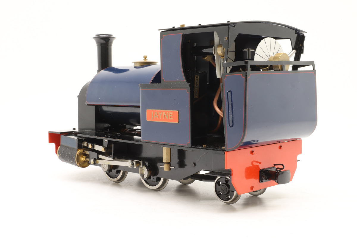 Accucraft 16mm (45mm Gauge) Live Steam 'Jayne' 0-4-2 Lined Blue