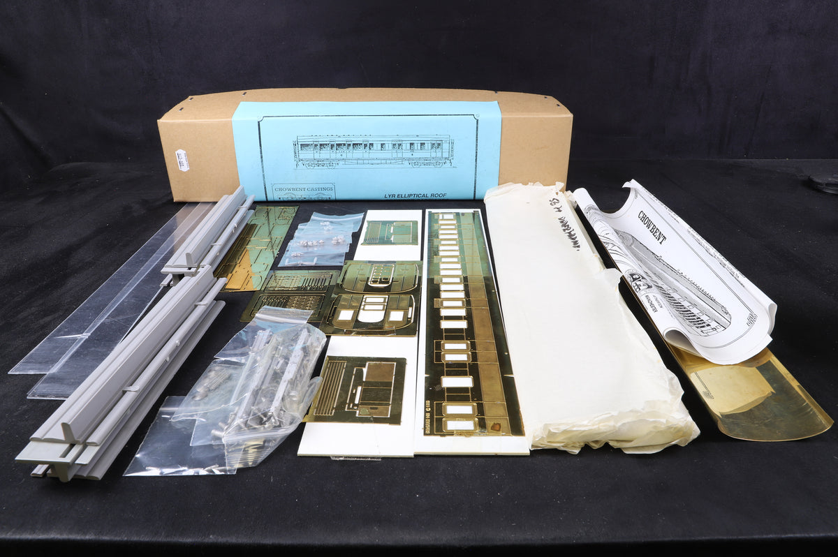 Chowbent Castings LYR Dia. 105 Elliptical Roof Corridor Coach Kit