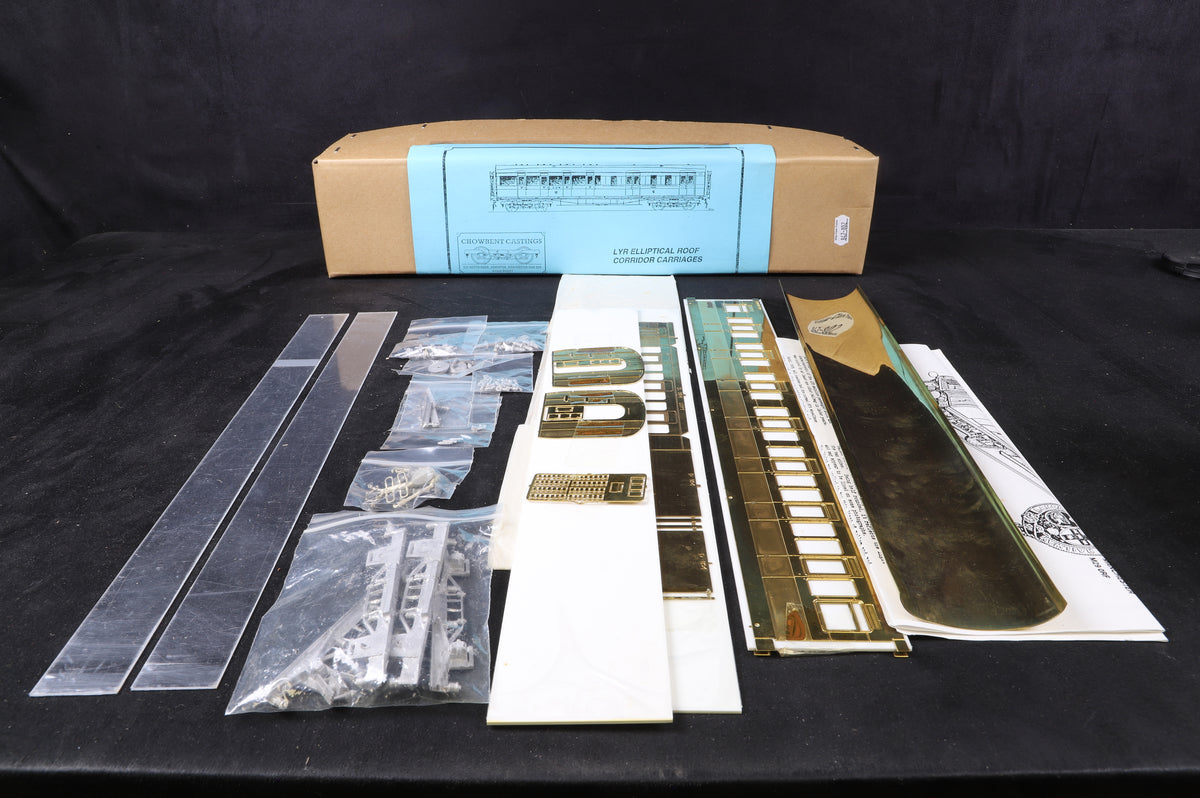Chowbent Castings LYR Dia. 104 Elliptical Roof Corridor Coach Kit