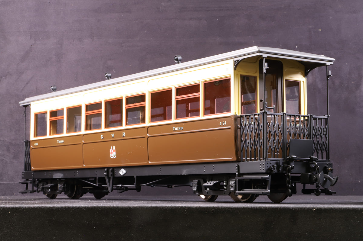 BMS/Accucraft 16mm Scale (45mm Gauge) Welshpool & Llanfair Pickering Saloon Coach, No.4154