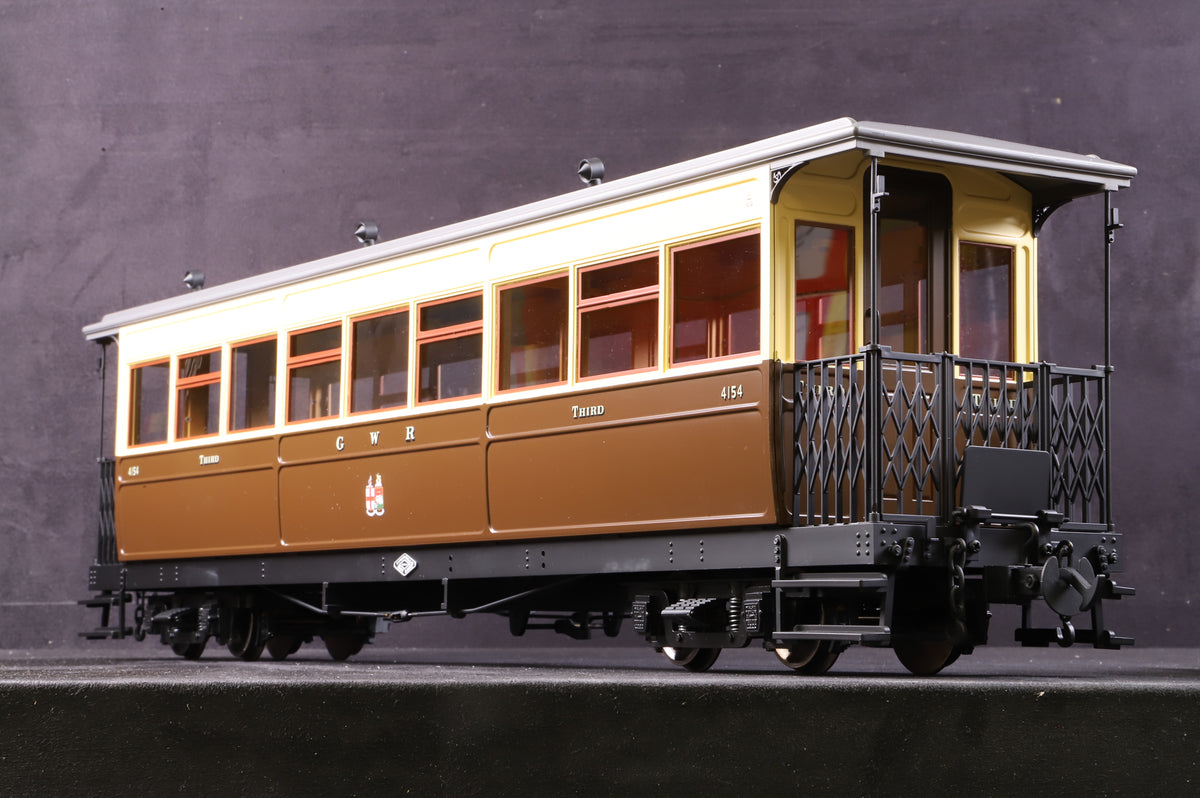 BMS/Accucraft 16mm Scale (45mm Gauge) Welshpool & Llanfair Pickering Saloon Coach, No.4154