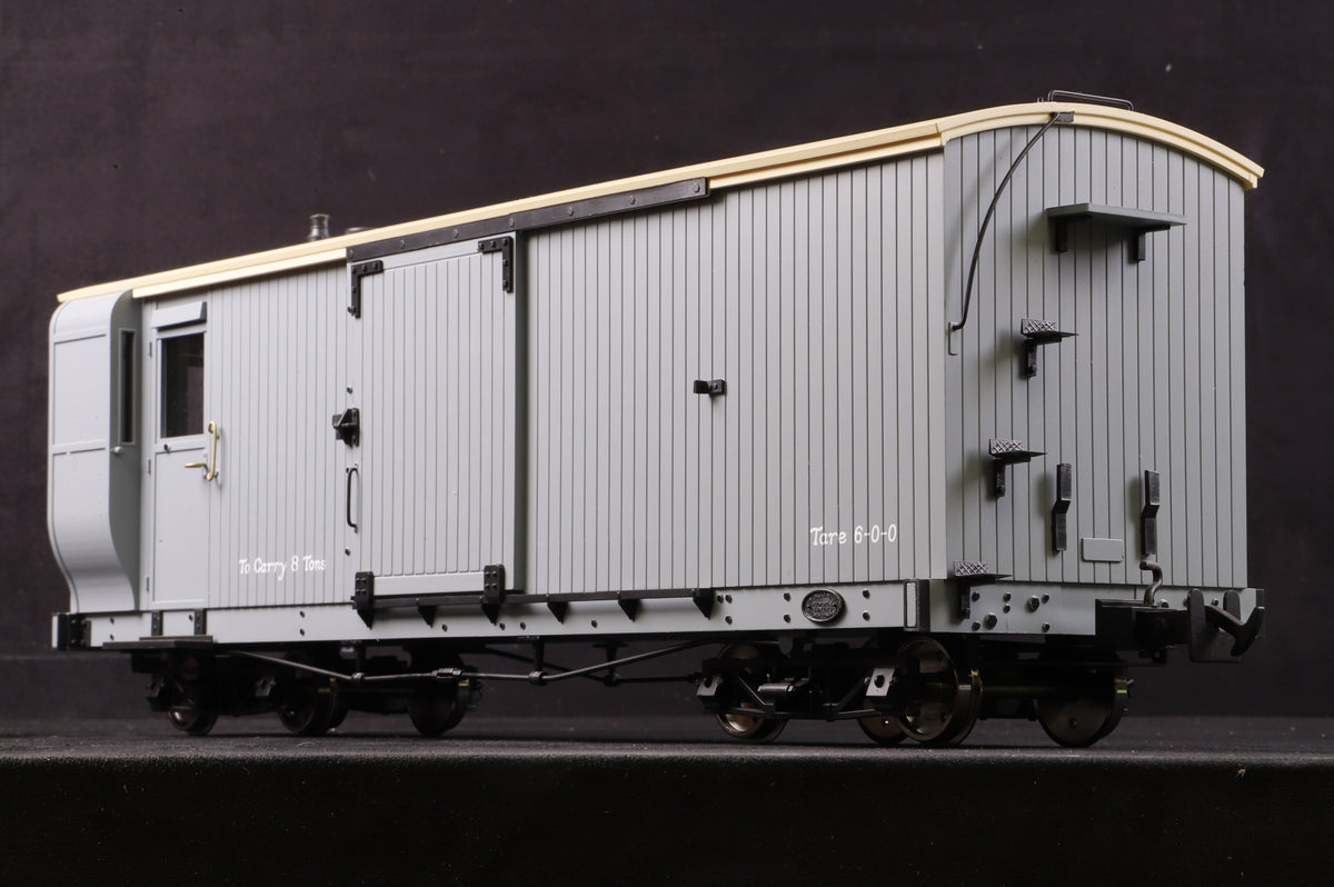 BMS/Accucraft 16mm Scale (45mm Gauge) Lynton & Barnstaple Bogie Brake Van