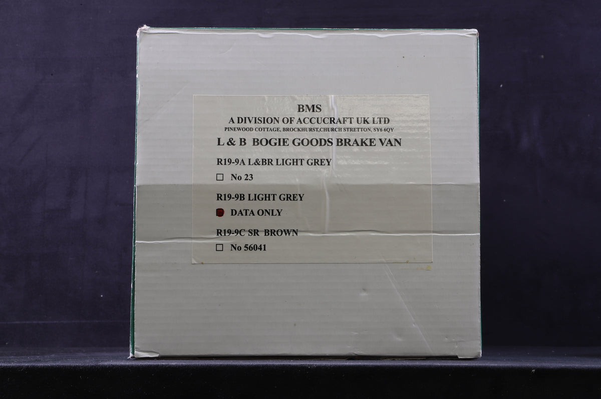 BMS/Accucraft 16mm Scale (45mm Gauge) Lynton & Barnstaple Bogie Brake Van