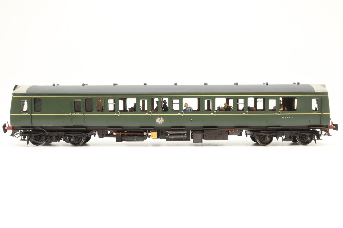 Finescale Gauge One Peter Rogers-built Class 121 'Bubble Car' No.W55030 BR Green with Speed Whiskers, Radio Control