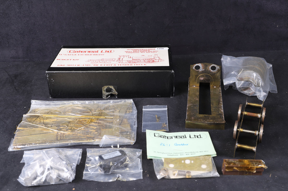 Gateneal Ltd Finescale O Gauge GKL 7053 CR/LMS/BR 0-4-0ST &amp; Tender Truck Kit