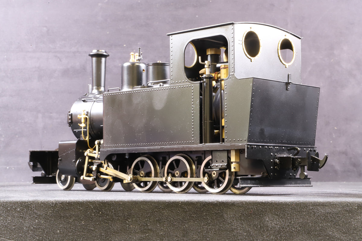 Accucraft Live Steam 32mm War Department &#39;Hunslet&#39; 4-6-0T, Black