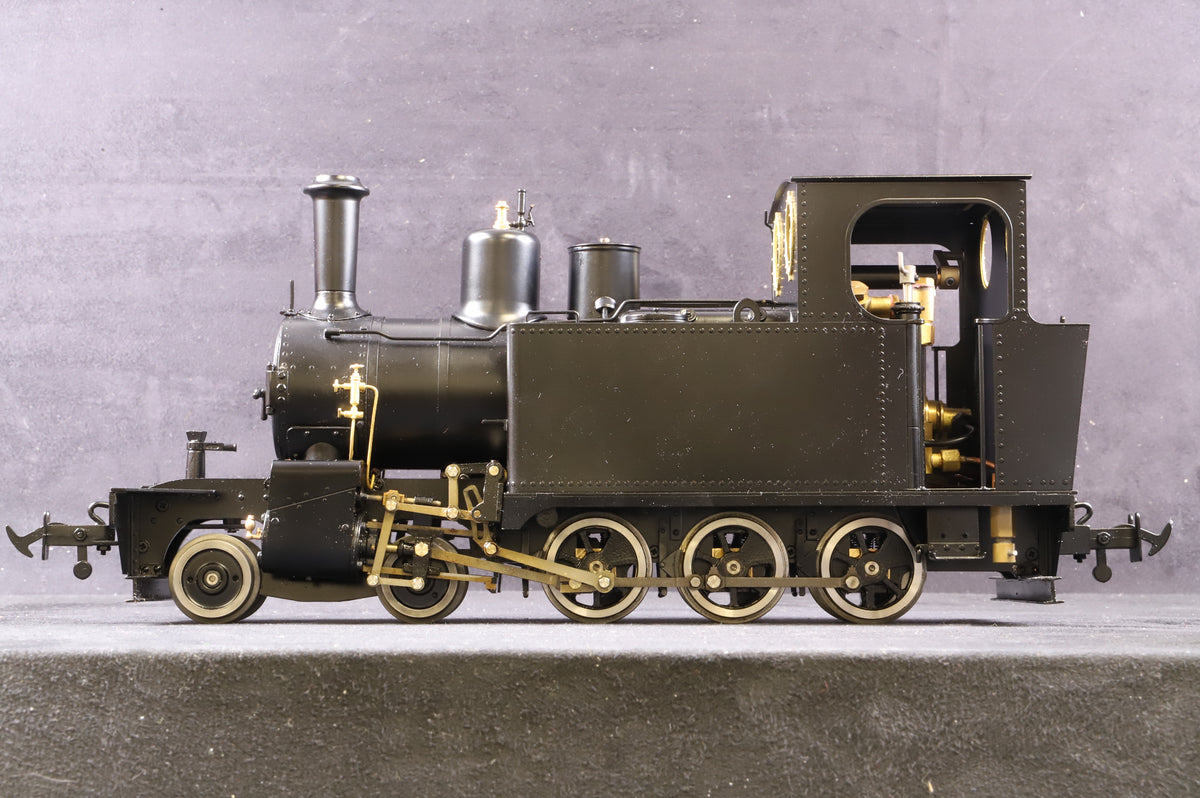 Accucraft Live Steam 32mm War Department &#39;Hunslet&#39; 4-6-0T, Black