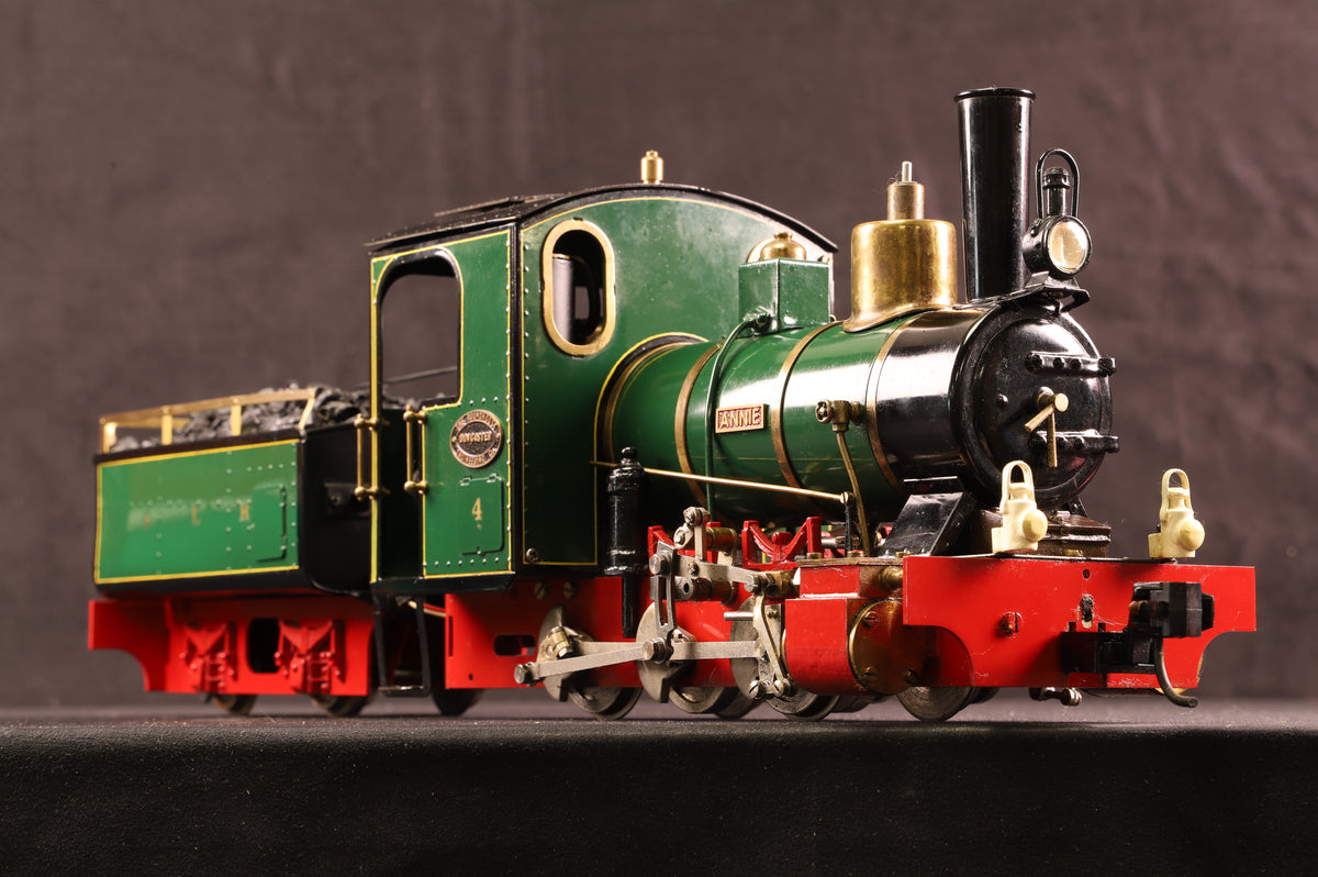 Roundhouse 16mm Live Steam (45mm Gauge) William &#39;Annie&#39; 0-6-0, RC Fitted
