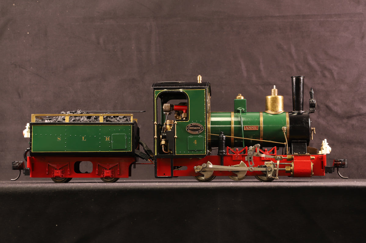 Roundhouse 16mm Live Steam (45mm Gauge) William &#39;Annie&#39; 0-6-0, RC Fitted