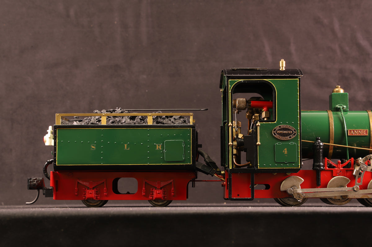 Roundhouse 16mm Live Steam (45mm Gauge) William &#39;Annie&#39; 0-6-0, RC Fitted