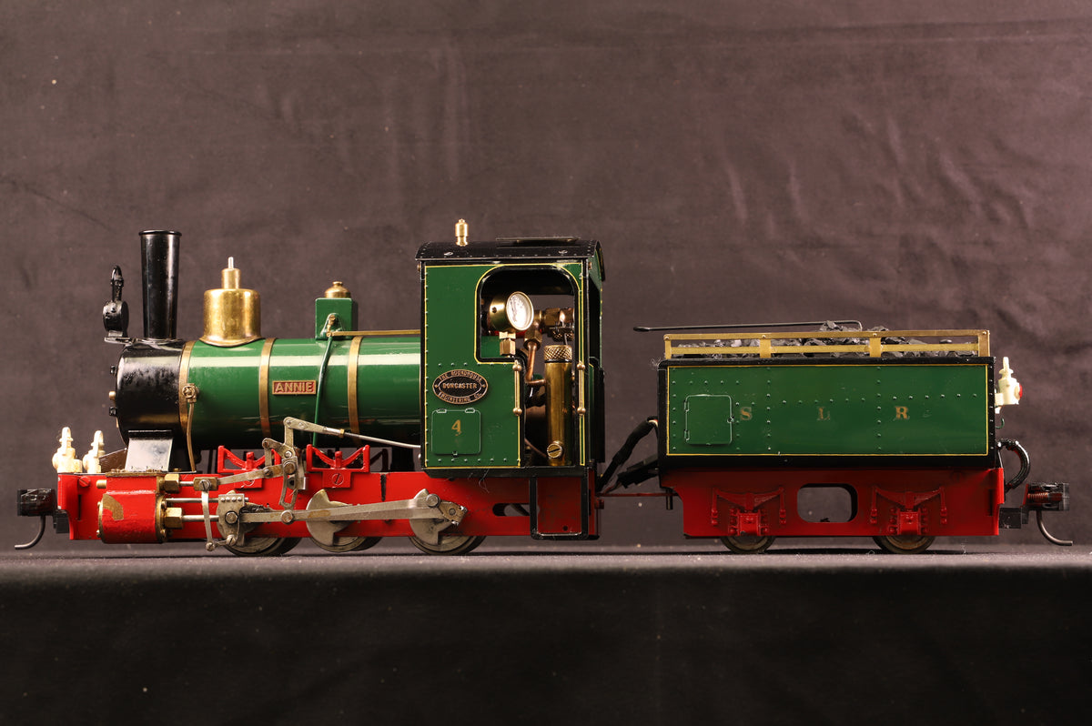 Roundhouse 16mm Live Steam (45mm Gauge) William &#39;Annie&#39; 0-6-0, RC Fitted
