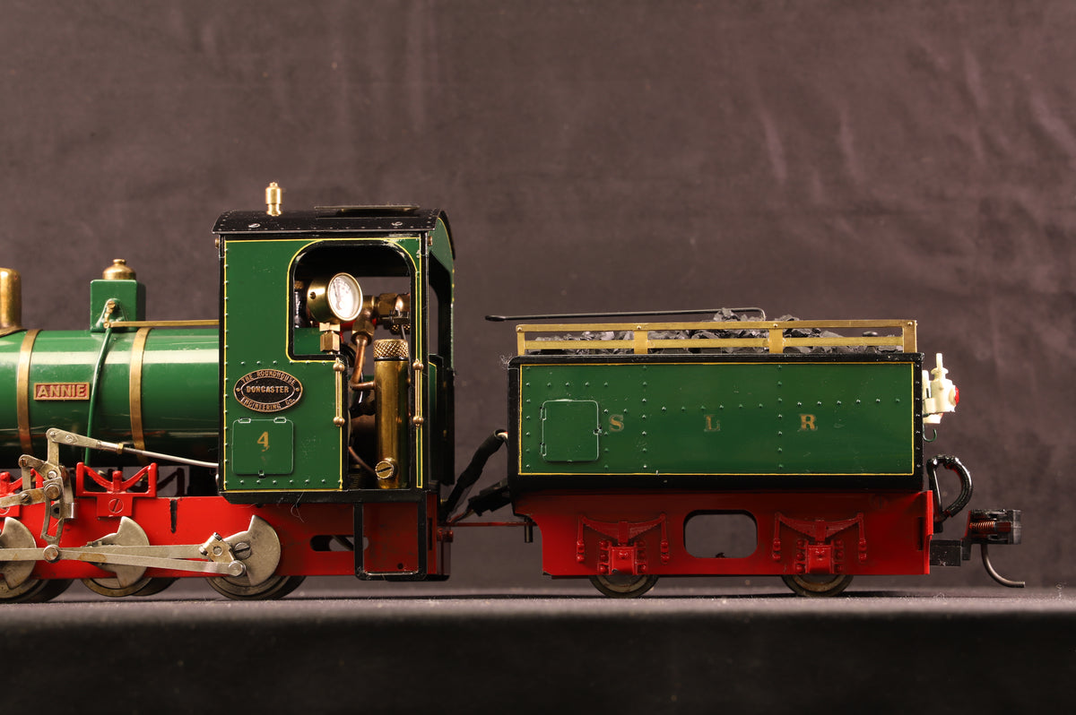 Roundhouse 16mm Live Steam (45mm Gauge) William &#39;Annie&#39; 0-6-0, RC Fitted