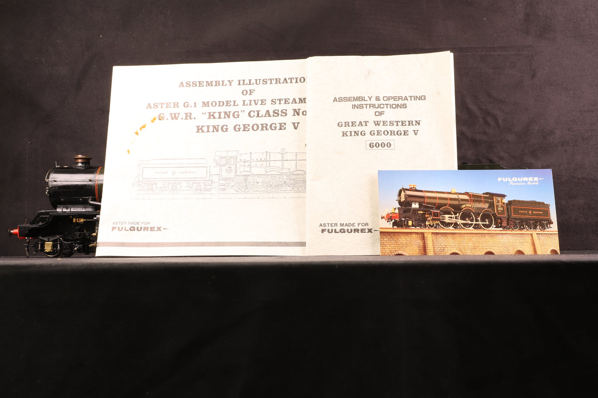 Aster Gauge 1 1:32 Live Steam Great Western King &#39;6010 &#39;King Charles I&#39;