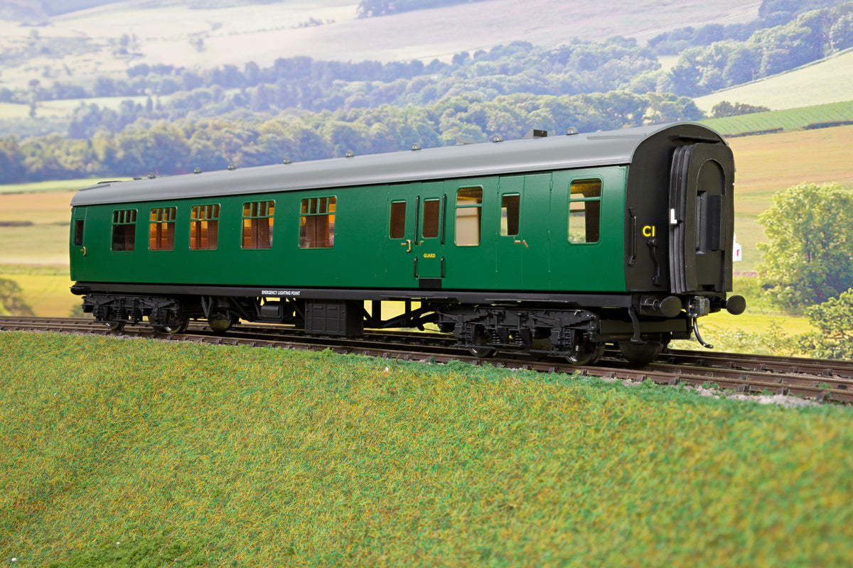 Darstaed D21-3-04 Finescale O Gauge BR Mk1 BCK (Brake Composite Corridor), SR Green