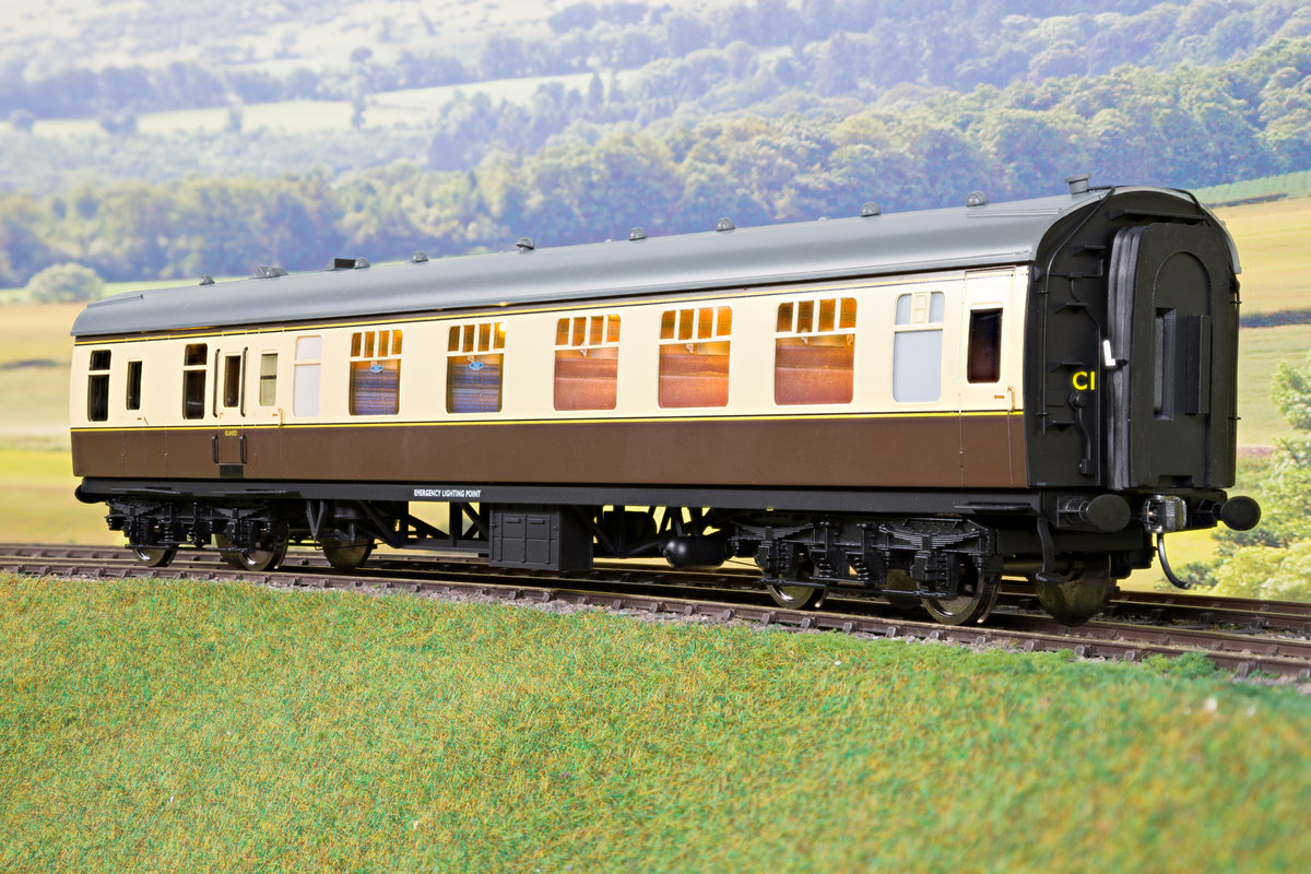 Darstaed D21-2-04 Finescale O Gauge BR Mk1 BCK (Brake Composite Corridor), Choc &amp; Cream