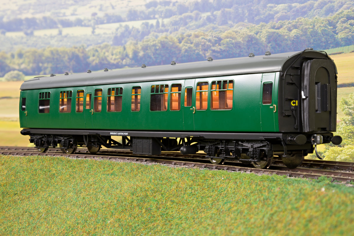 Darstaed D21-3-01 Finescale O Gauge BR Mk1 CK (Composite Corridor), SR Green