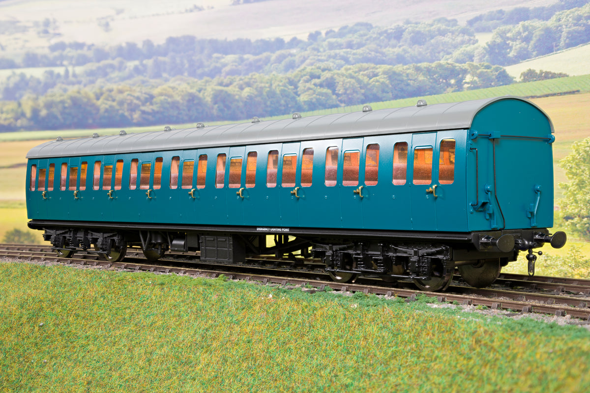 Darstaed D23-4-4 7mm Finescale O Gauge BR 57&#39; Mk1 Second Compartment (S) Coach, BR Blue