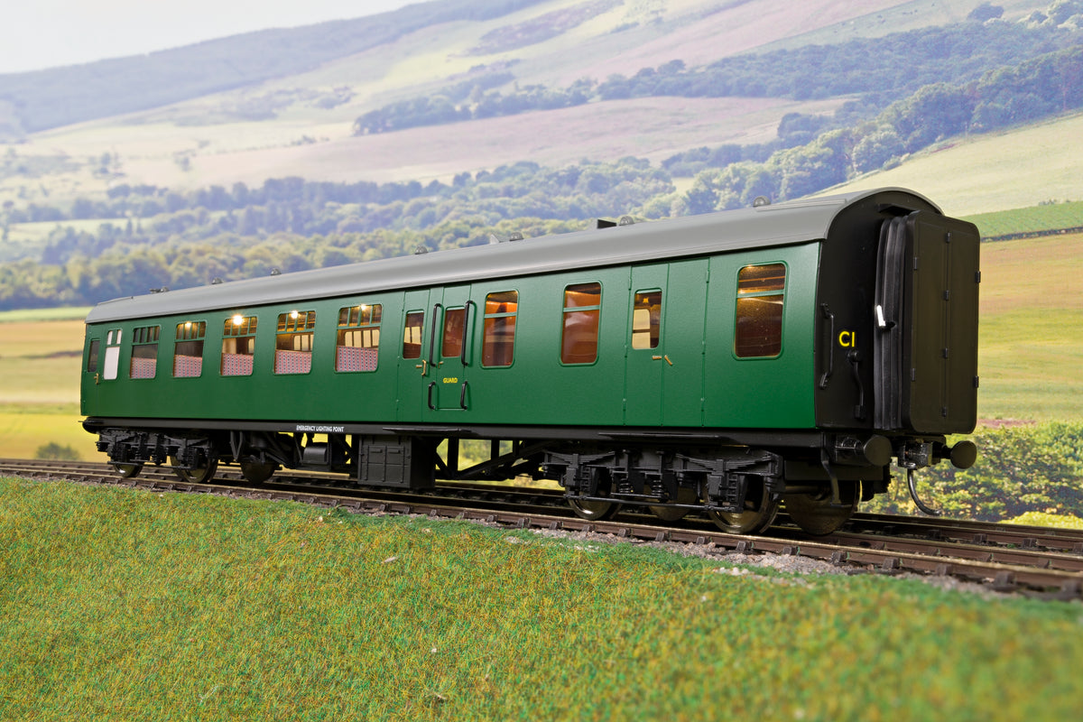 Darstaed D21-3-12 Finescale O Gauge BR Mk1 BSO (Brake Second Open), SR Green