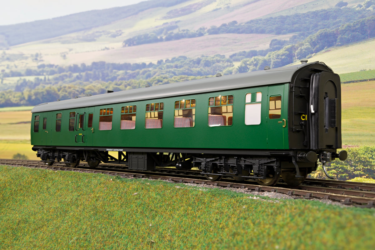 Darstaed D21-3-12 Finescale O Gauge BR Mk1 BSO (Brake Second Open), SR Green