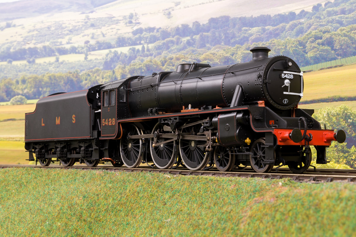 Ellis Clark Trains E1001Z O Gauge Stanier Class 5 4-6-0 &quot;Black 5&quot;, LMS Lined, &#39;5428&#39; &#39;Eric Treacy&#39; with Welded Tender (pre-order)
