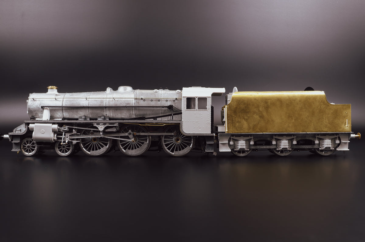 Ellis Clark Trains E1001U O Gauge Stanier Class 5 4-6-0 &quot;Black 5&quot;, LMS Lined, &#39;Un-numbered&#39; with Welded Tender (pre-order)