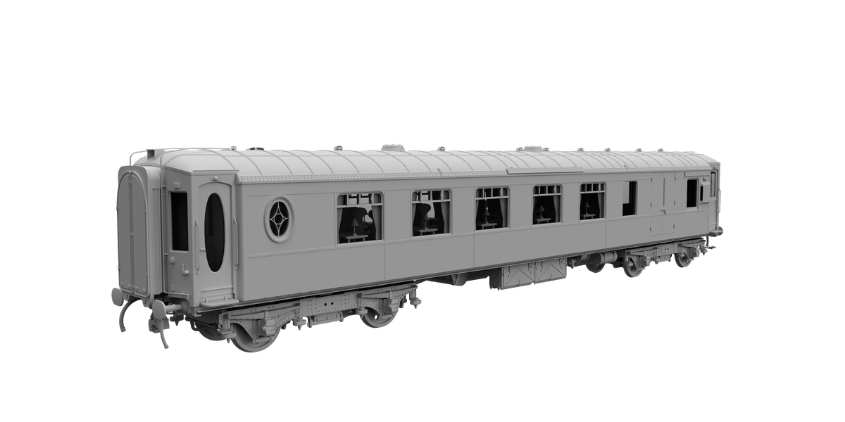 Darstaed D25-01A Finescale O Gauge All Steel Type K Pullman Kitchen 1st Coach &#39;Belinda&#39; (Pre-order)