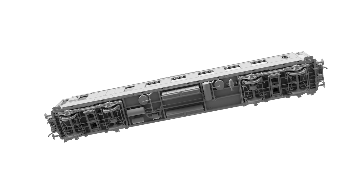 Darstaed D25-05C Finescale O Gauge All Steel Type K Pullman Brake 3rd Coach &#39;79&#39; (Preserved) (Pre-order)