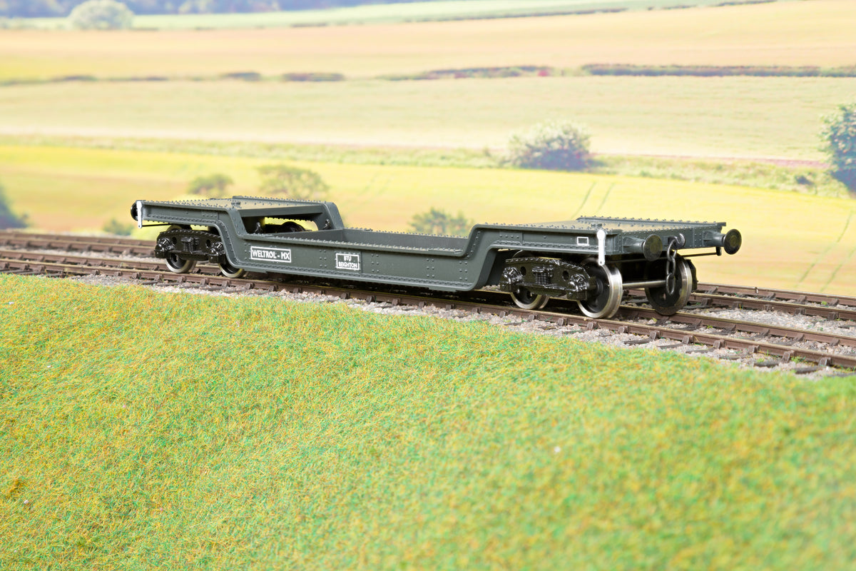 Darstaed D32-2 7mm Finescale O Gauge 45 Ton Bogie Well Wagon BR Dept (S) Livery