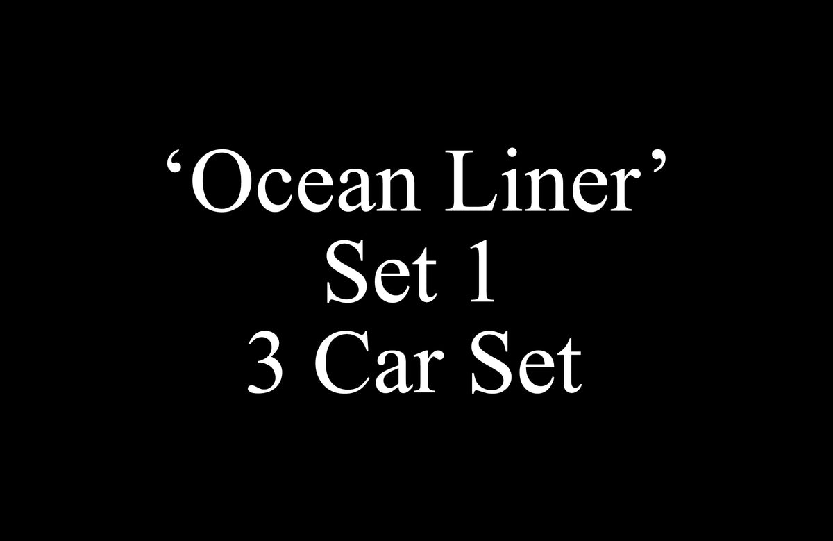 Darstaed Finescale O Gauge Ocean Liner Set 1 (Pre-order)