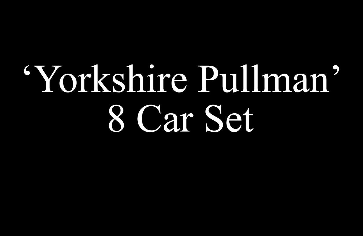 Darstaed Finescale O Gauge &#39;Yorkshire Pullman&#39; Coach Pack (Pre-order)