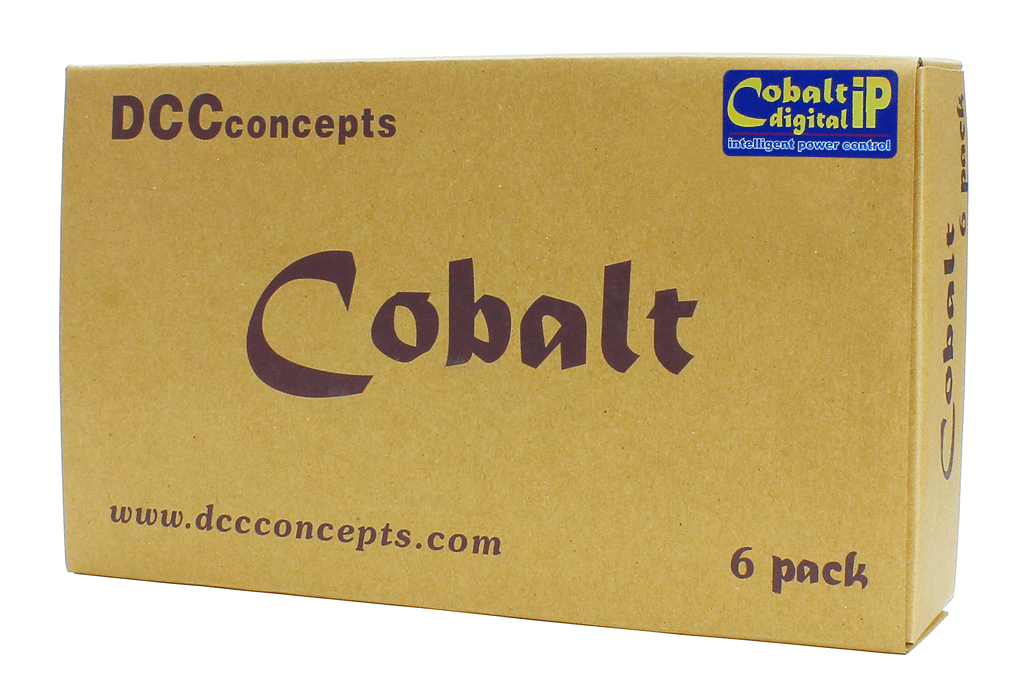 DCC Concepts Cobalt iP Digital point motors (6 Pack)