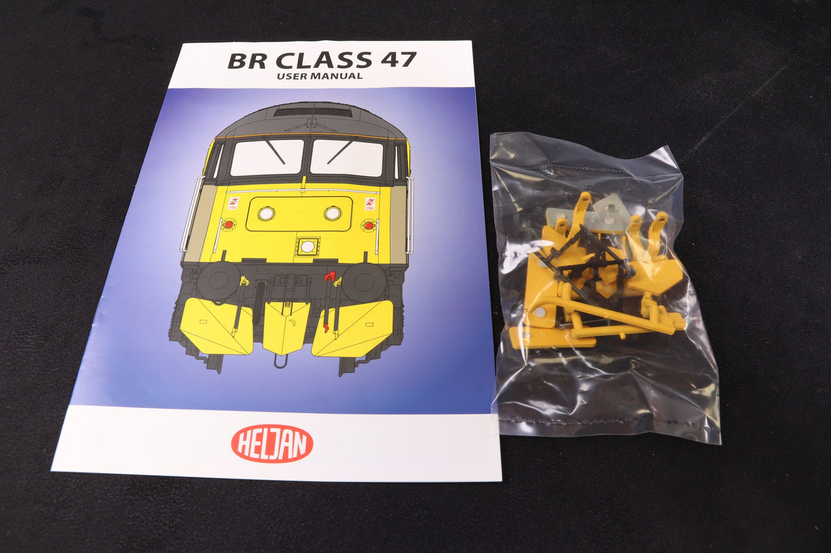 New Heljan O Gauge 4864 Class 47/4 BR Civil Engineers Grey/Yellow SEE DESCRIPTION