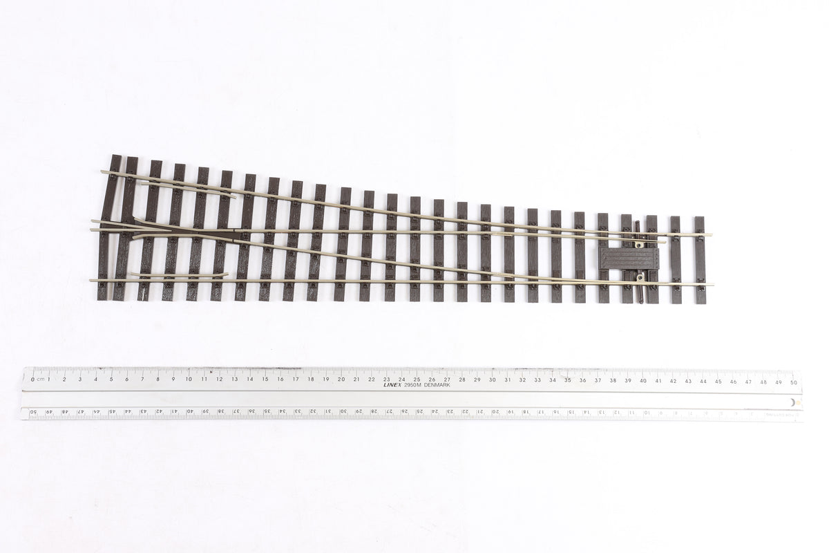 Peco Finescale O Gauge SL-E791BH Medium Radius Turnout R/H