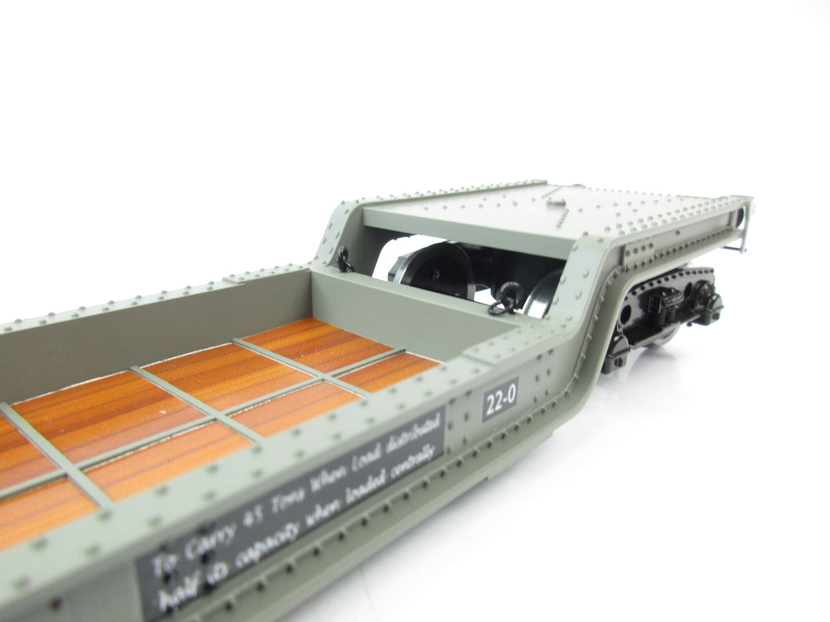 Darstaed D32-1 7mm Finescale O Gauge 45 Ton Bogie Well Wagon BR (W) Livery