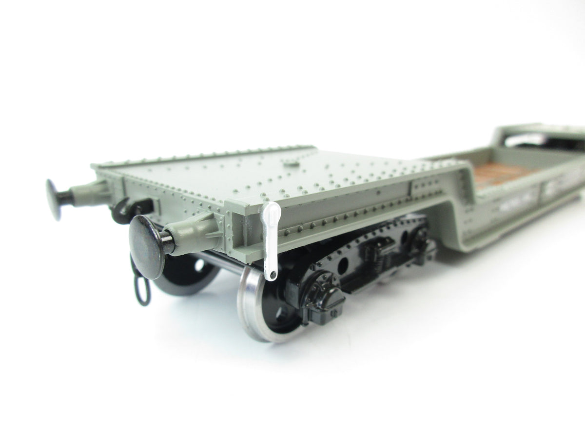 Darstaed D32-1 7mm Finescale O Gauge 45 Ton Bogie Well Wagon BR (W) Livery