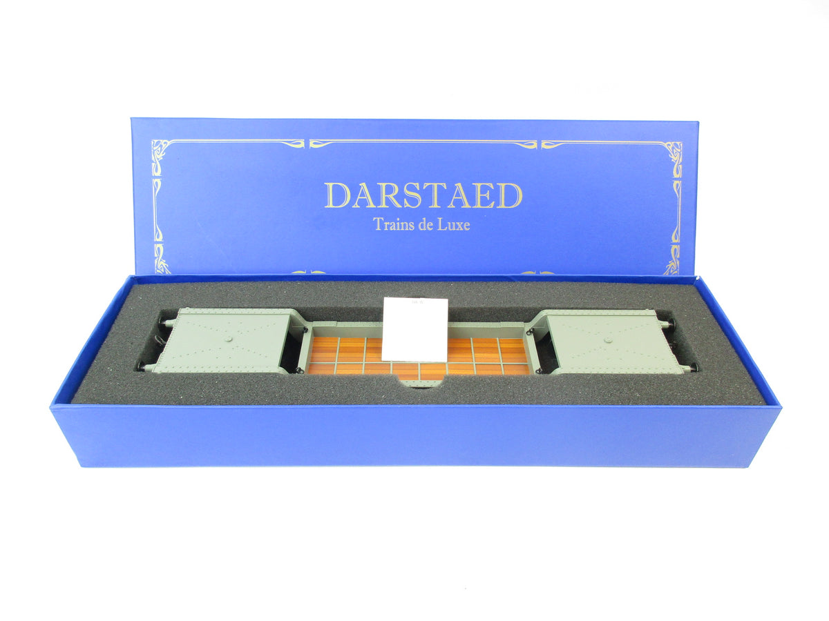 Darstaed D32-1 7mm Finescale O Gauge 45 Ton Bogie Well Wagon BR (W) Livery
