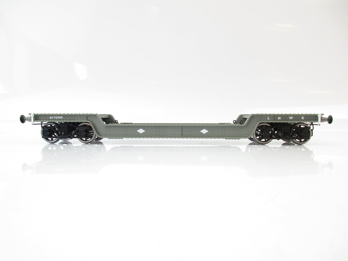 Darstaed D32-6 7mm Finescale O Gauge 45 Ton Bogie Well Wagon LNWR Livery