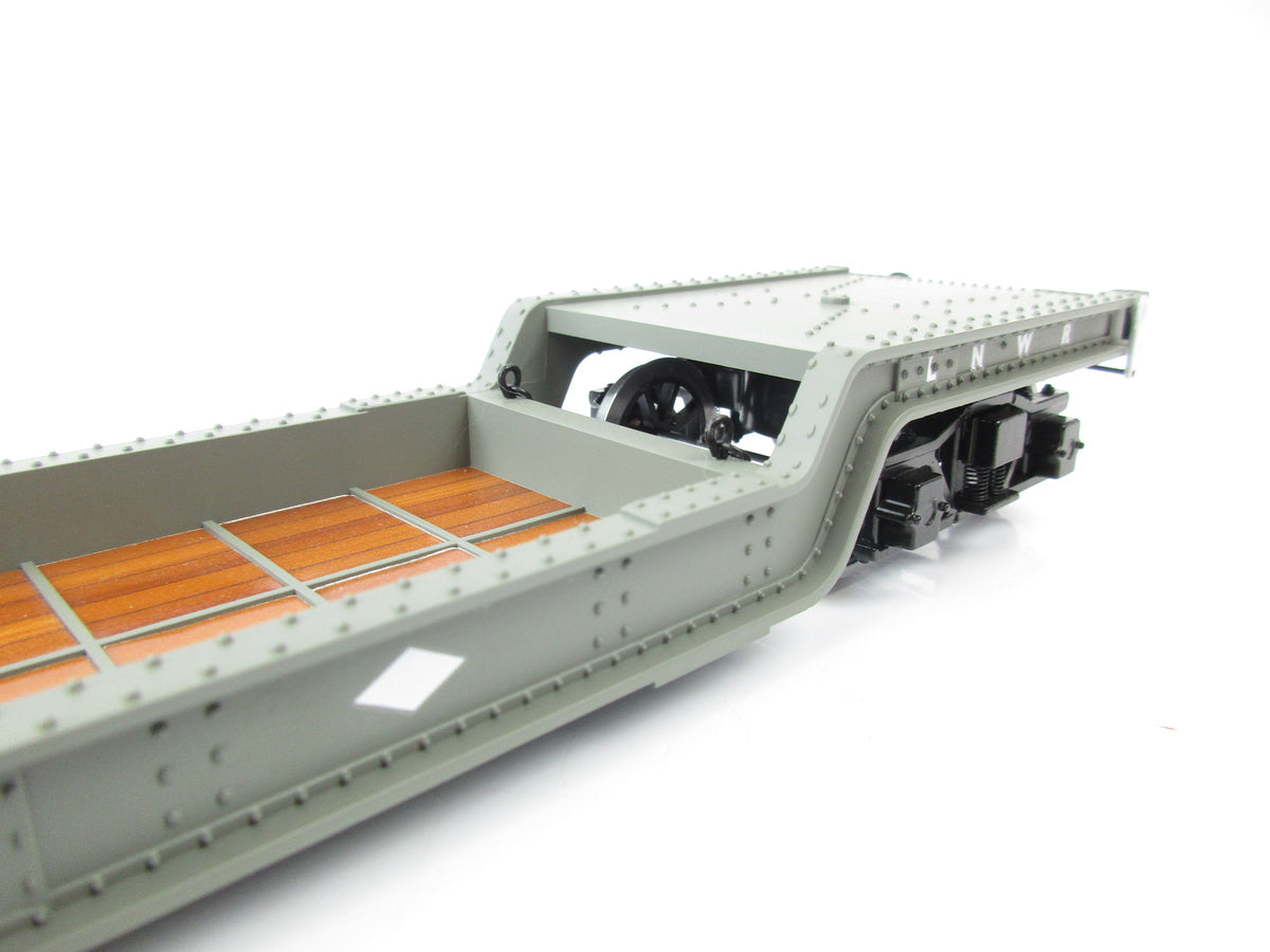 Darstaed D32-6 7mm Finescale O Gauge 45 Ton Bogie Well Wagon LNWR Livery