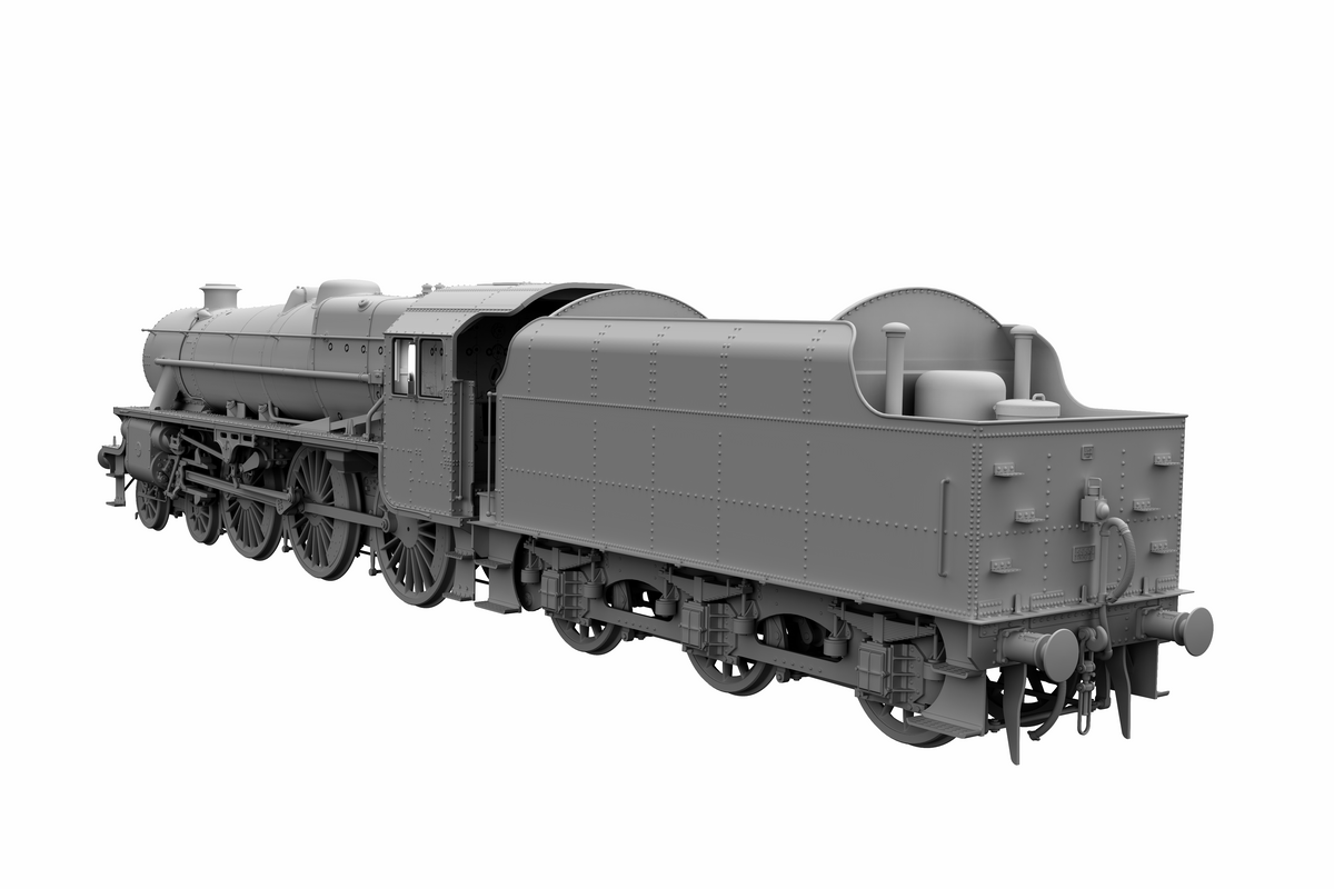 Ellis Clark Trains E1003Z O Gauge Stanier Class 5 4-6-0 &quot;Black 5&quot;, Early BR Lined, &#39;45428&#39; with Welded Tender (pre-order)